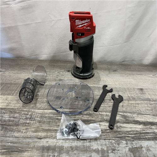 AS-IS Milwaukee FUEL 18V Lithium-Ion Brushless Cordless Compact Router (Tool-Only)