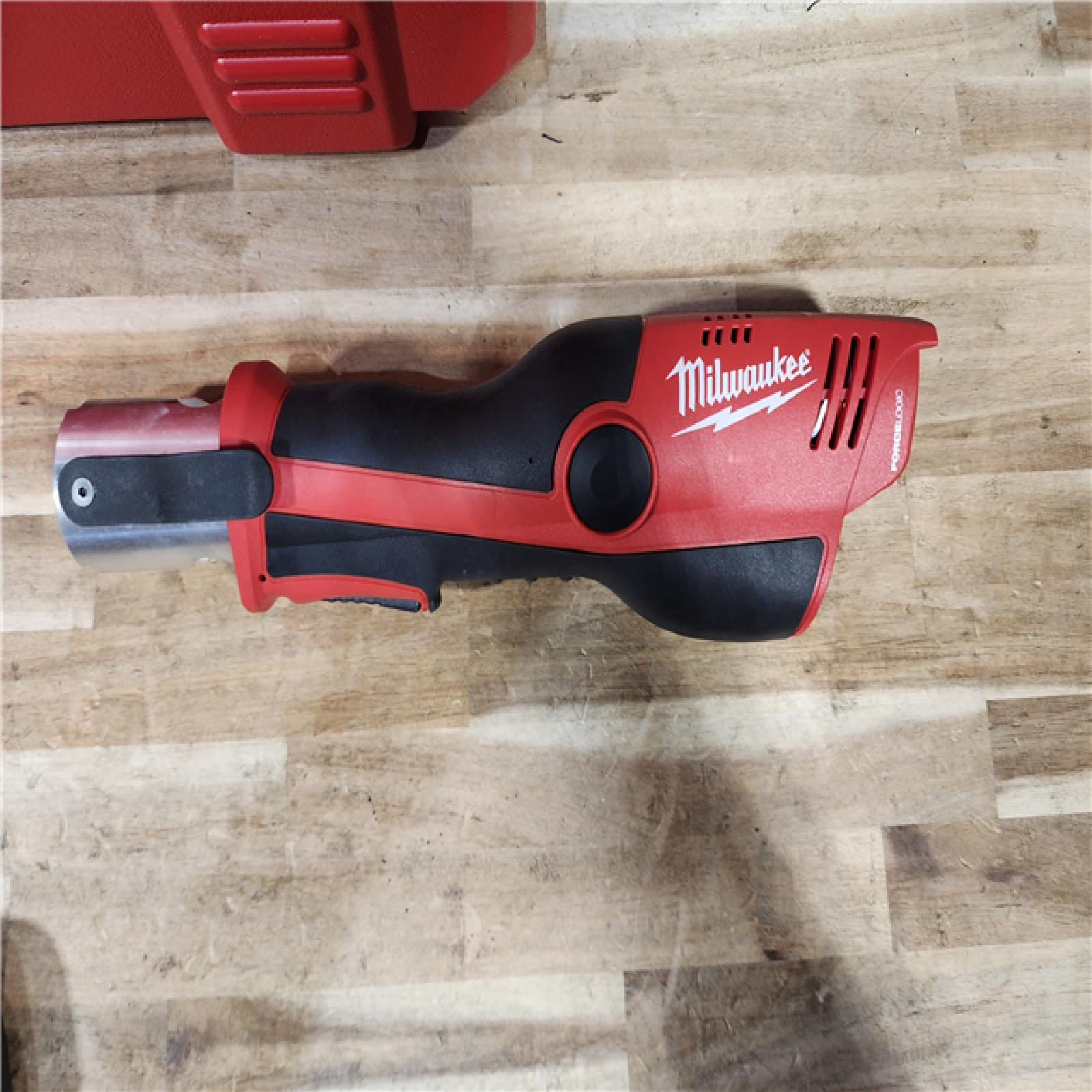 HOUSTON LOCATION - AS-IS (APPEARS LIKE NEW) M12 12-Volt Lithium-Ion Force Logic Cordless Press Tool Kit (3 Jaws Included) with Two 1.5 Ah Battery and Hard Case