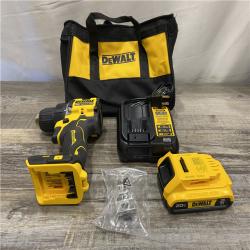 AS-IS DEWALT Atomic 20V Lithium-Ion Cordless Compact 1/2 in. Drill/Driver Kit