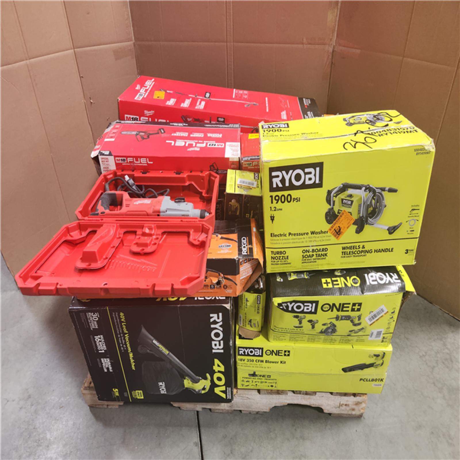CALIFORNIA AS-IS TOOL PALLET