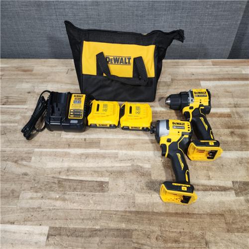 HOUSTON LOCATION - AS - IS DEWALT 2 TOOL COMBO KIT W/ (2) BATTERY & CHARGER