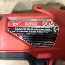 HOUSTON LOCATION - AS - IS Milwaukee FUEL 18-Volt Lithium-Ion Brushless Cordless Utility Fencing Stapler (Tool-Only)