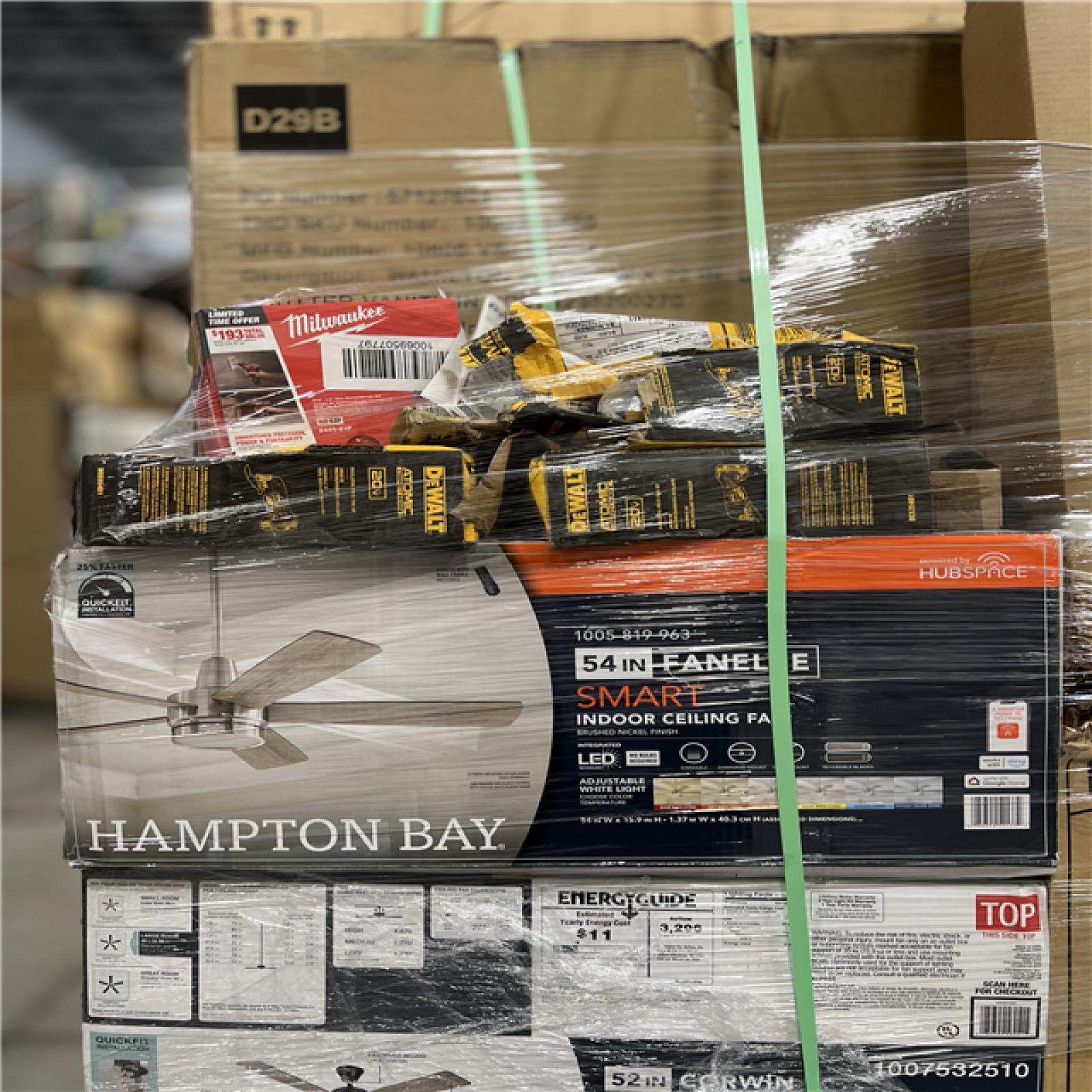 DALLAS LOCATION -AS-IS HOME IMPROVEMENT PALLET