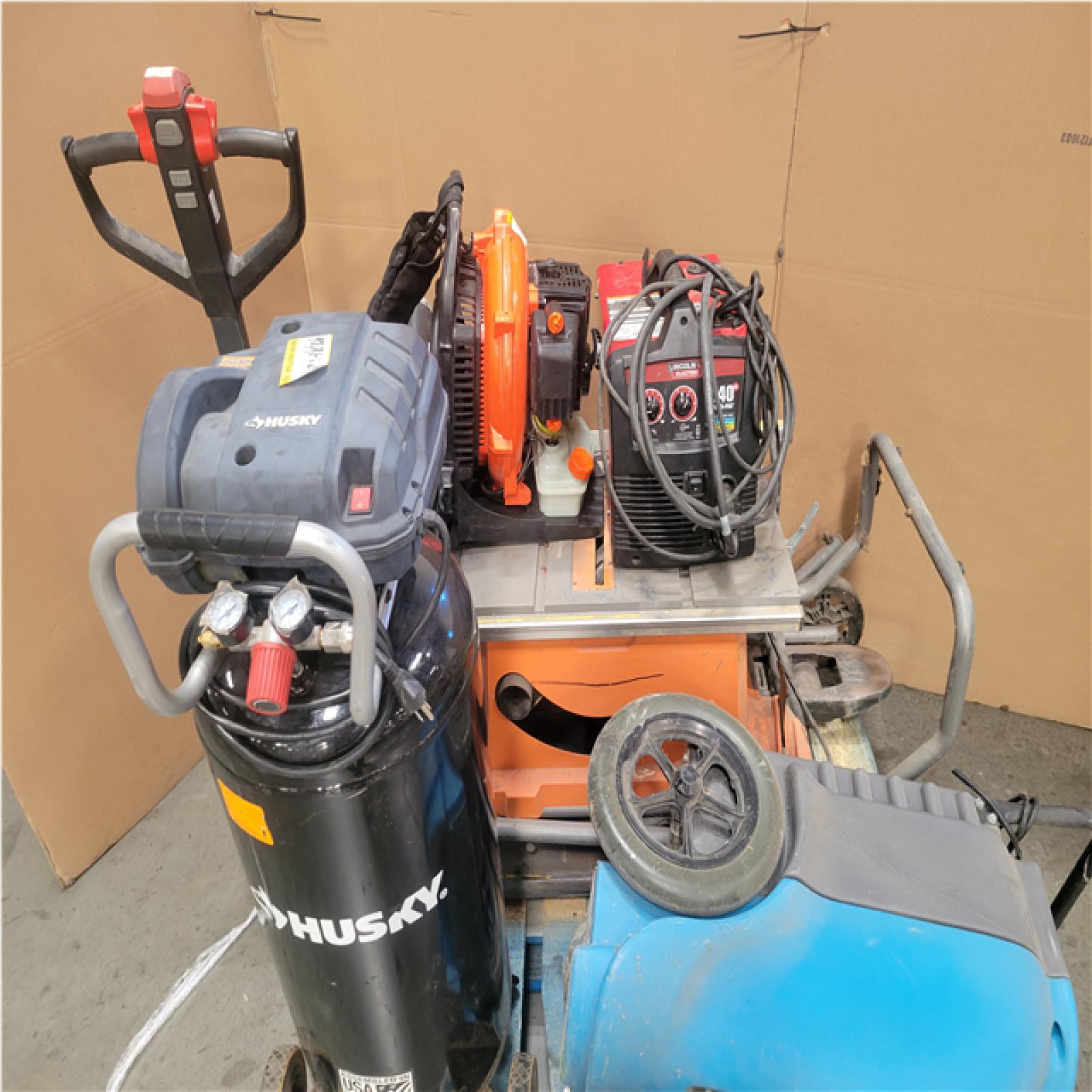 CALIFORNIA AS-IS OUTDOOR POWER EQUIPMENT