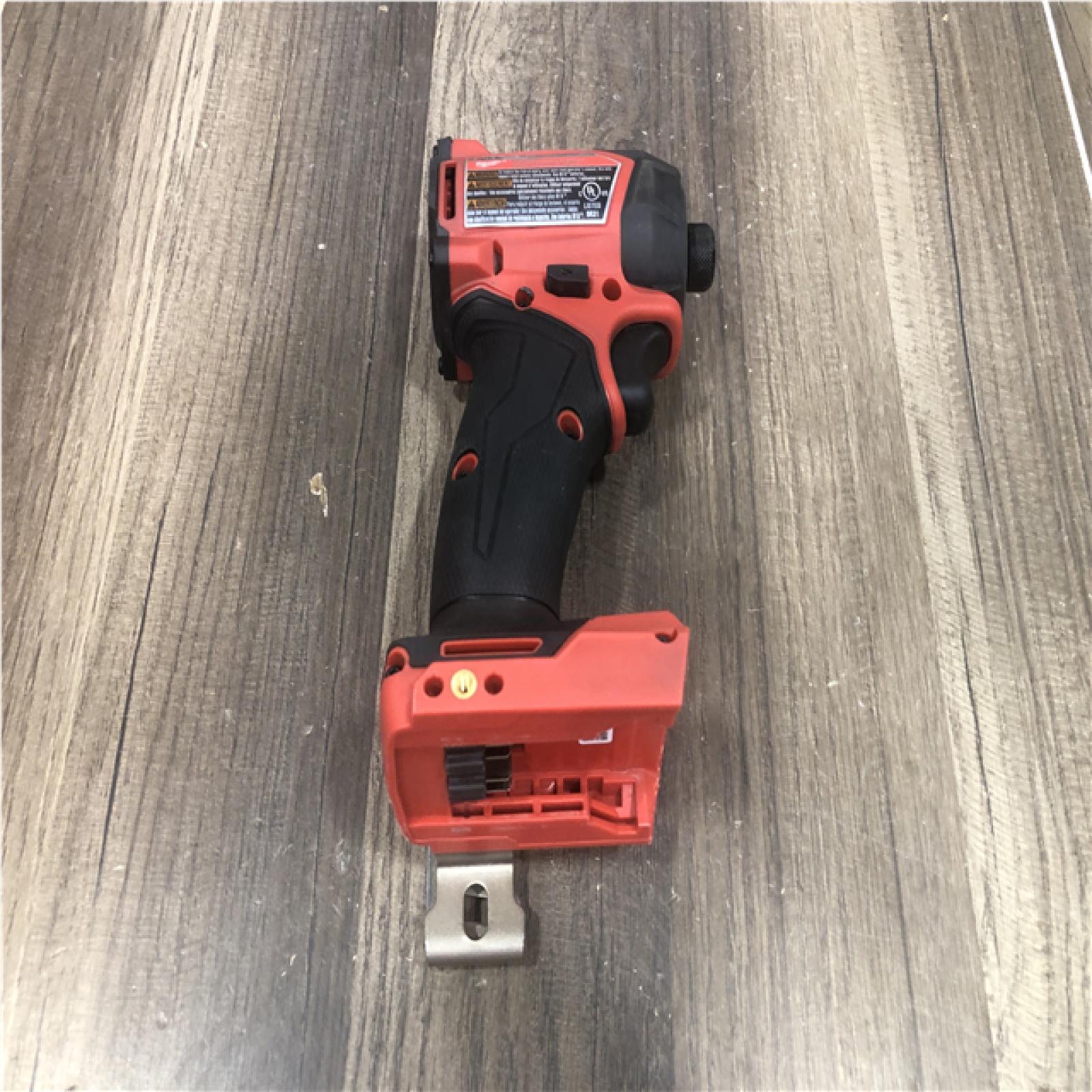 AS-IS Milwaukee FUEL SURGE 18V Lithium-Ion Brushless Cordless 1/4 in. Hex Impact Driver (Tool-Only)