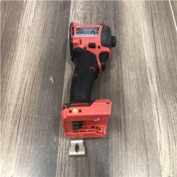 AS-IS Milwaukee FUEL SURGE 18V Lithium-Ion Brushless Cordless 1/4 in. Hex Impact Driver (Tool-Only)