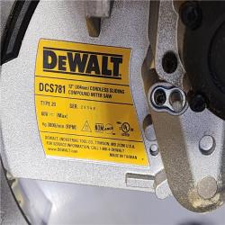 HOUSTON LOCATION - AS-IS DEWALT 60V Lithium-Ion 12 in. Cordless Sliding Miter Saw (Tool Only)