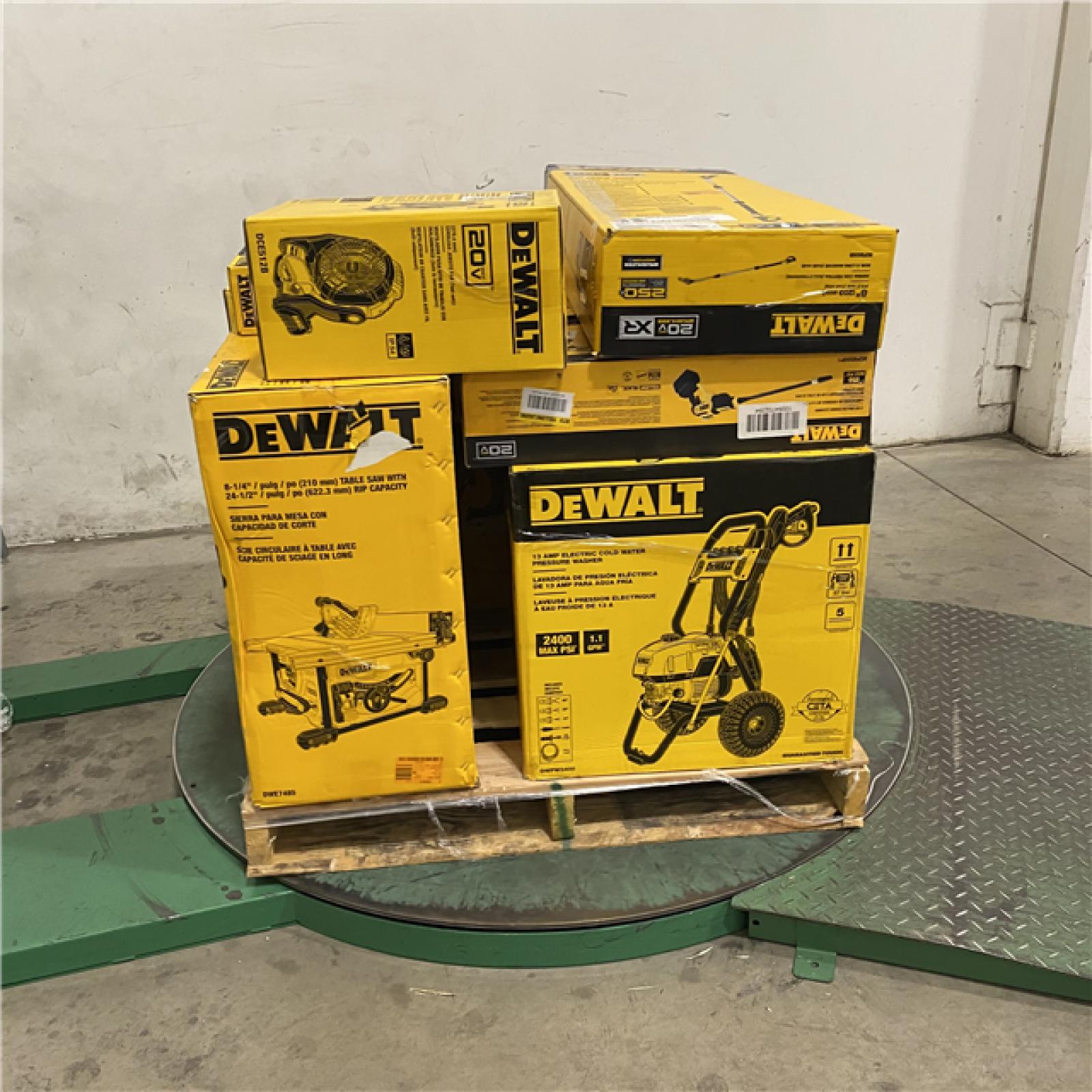 Dallas Location - As-Is DEWALT Tool Pallet