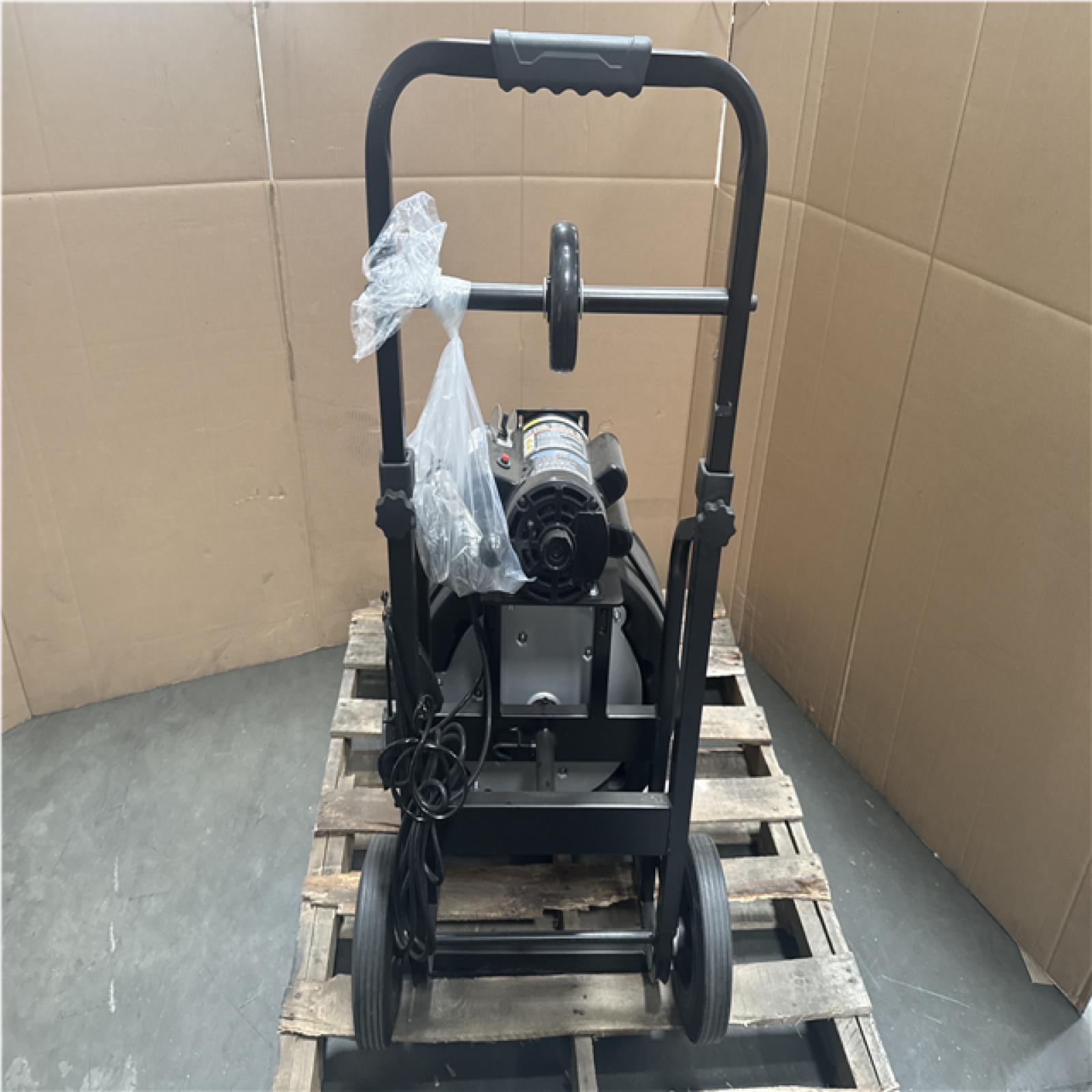 CALIFORNIA AS IS 100 FOOT POWER FEED DRAIN CLEANER ITEM 87-039