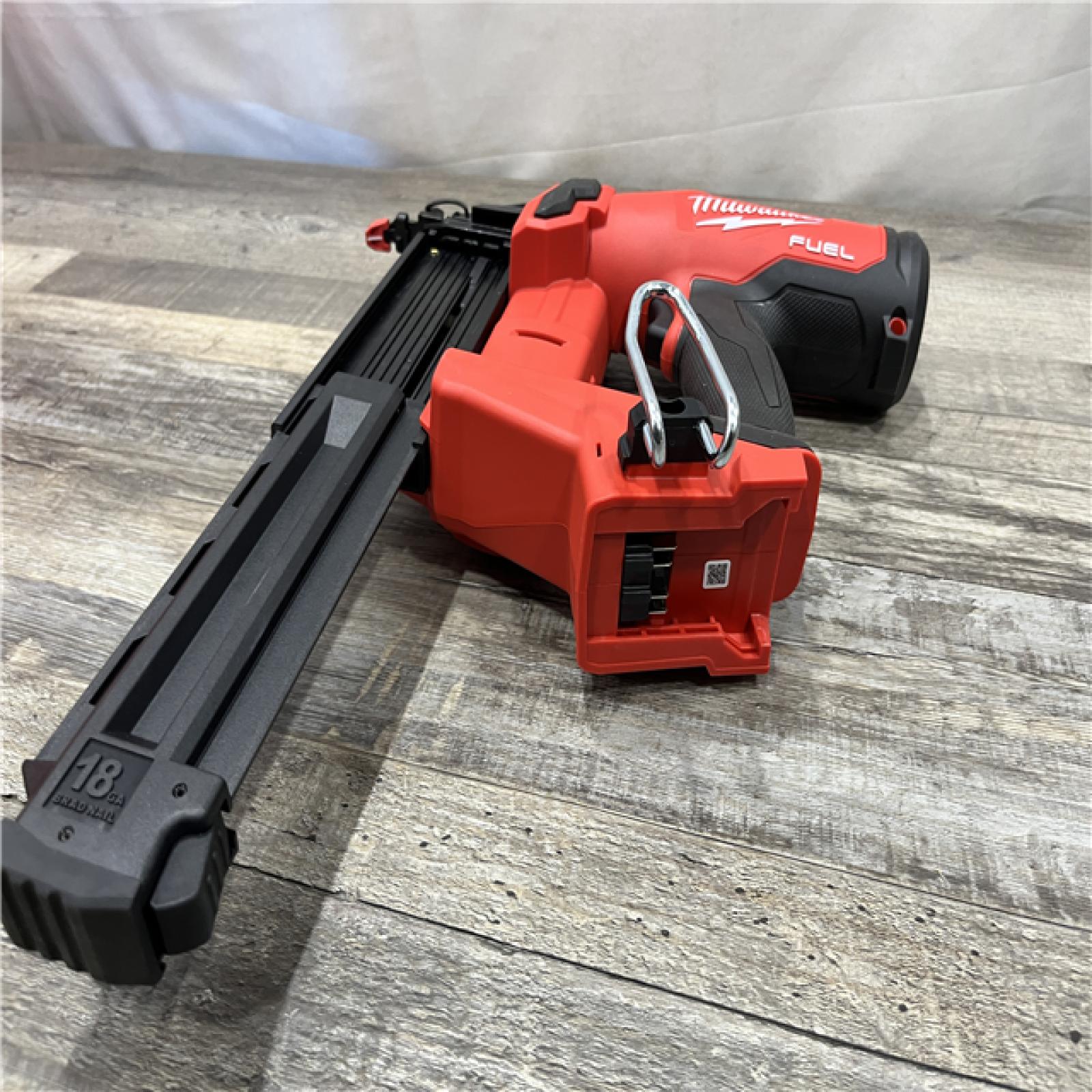 AS-IS Milwaukee FUEL 18-Volt Lithium-Ion Brushless Cordless Gen II 18-Gauge Brad Nailer (Tool-Only)