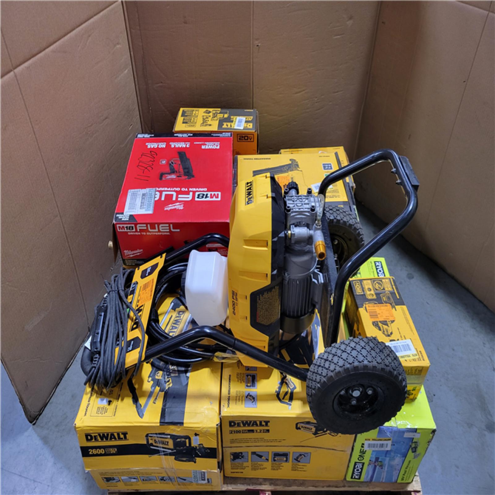 CALIFORNIA AS-IS TOOL PALLET