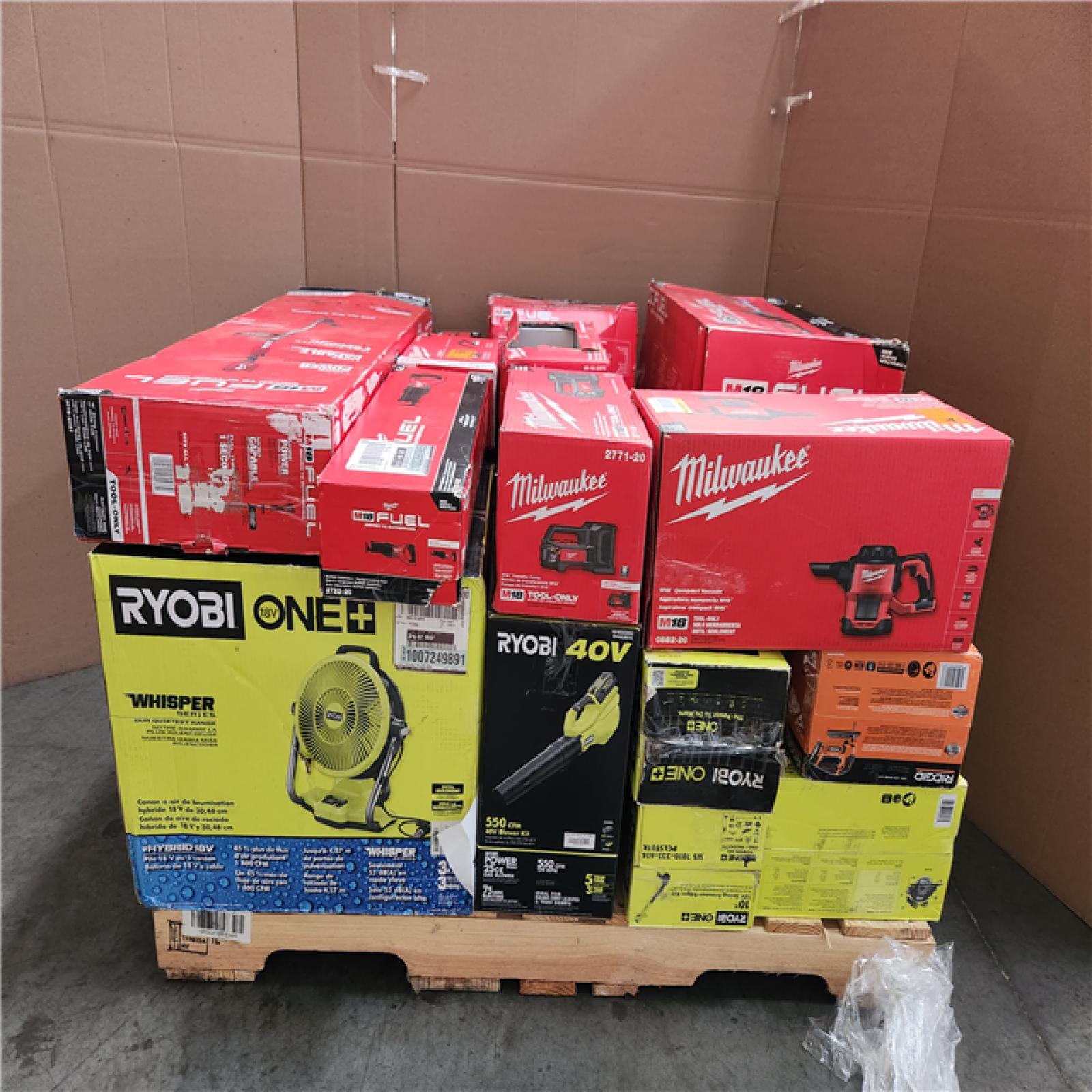 CALIFORNIA AS-IS TOOL PALLET