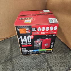 HOUSTON LOCATION - AS-IS Lincoln Electric Single Phase 140 Amp DC 115V Flux-Core & Stick MIG Welder - 90A/19V/20% Duty Cycle, 10.15 Long | Part #K2697-1