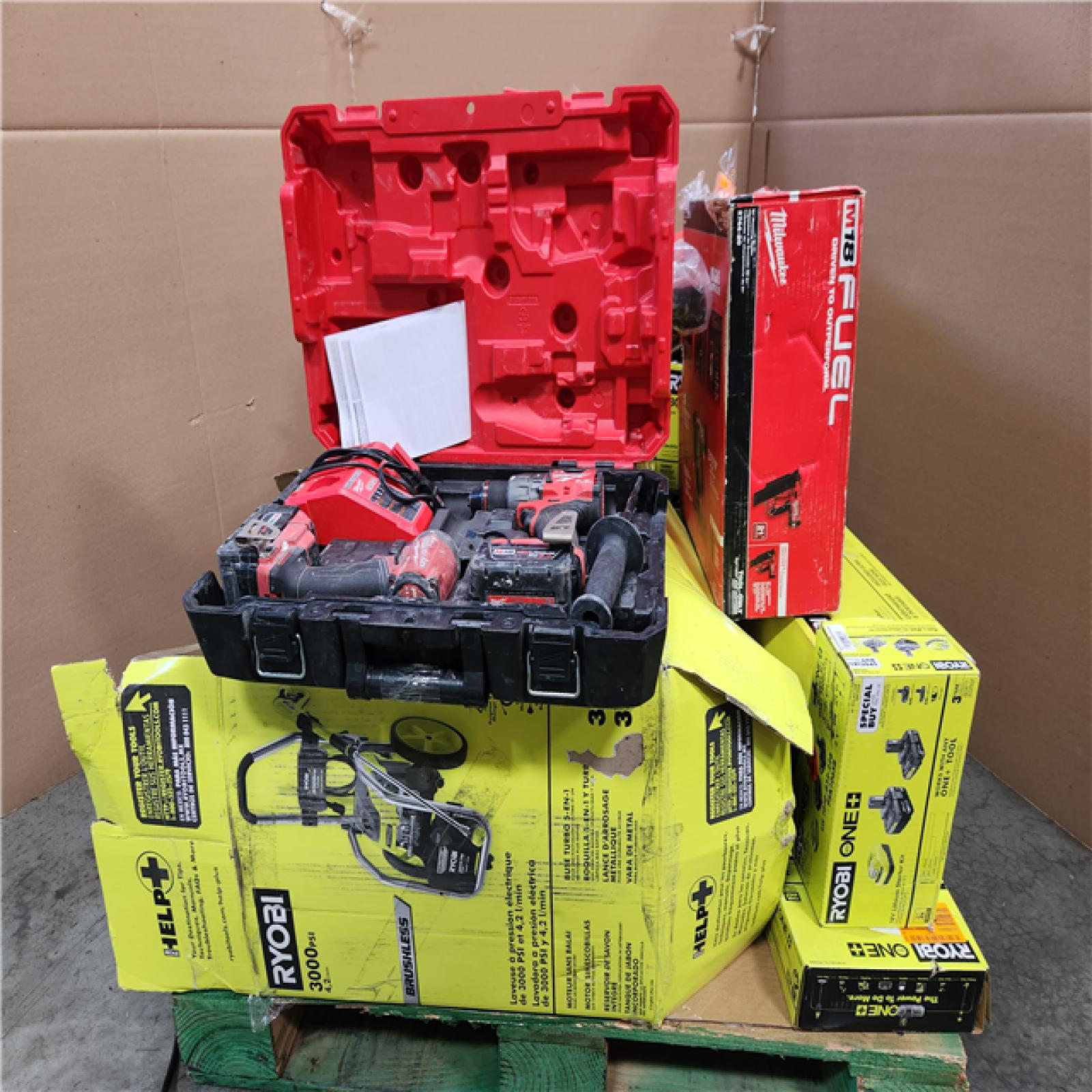 CALIFORNIA AS-IS TOOL PALLET