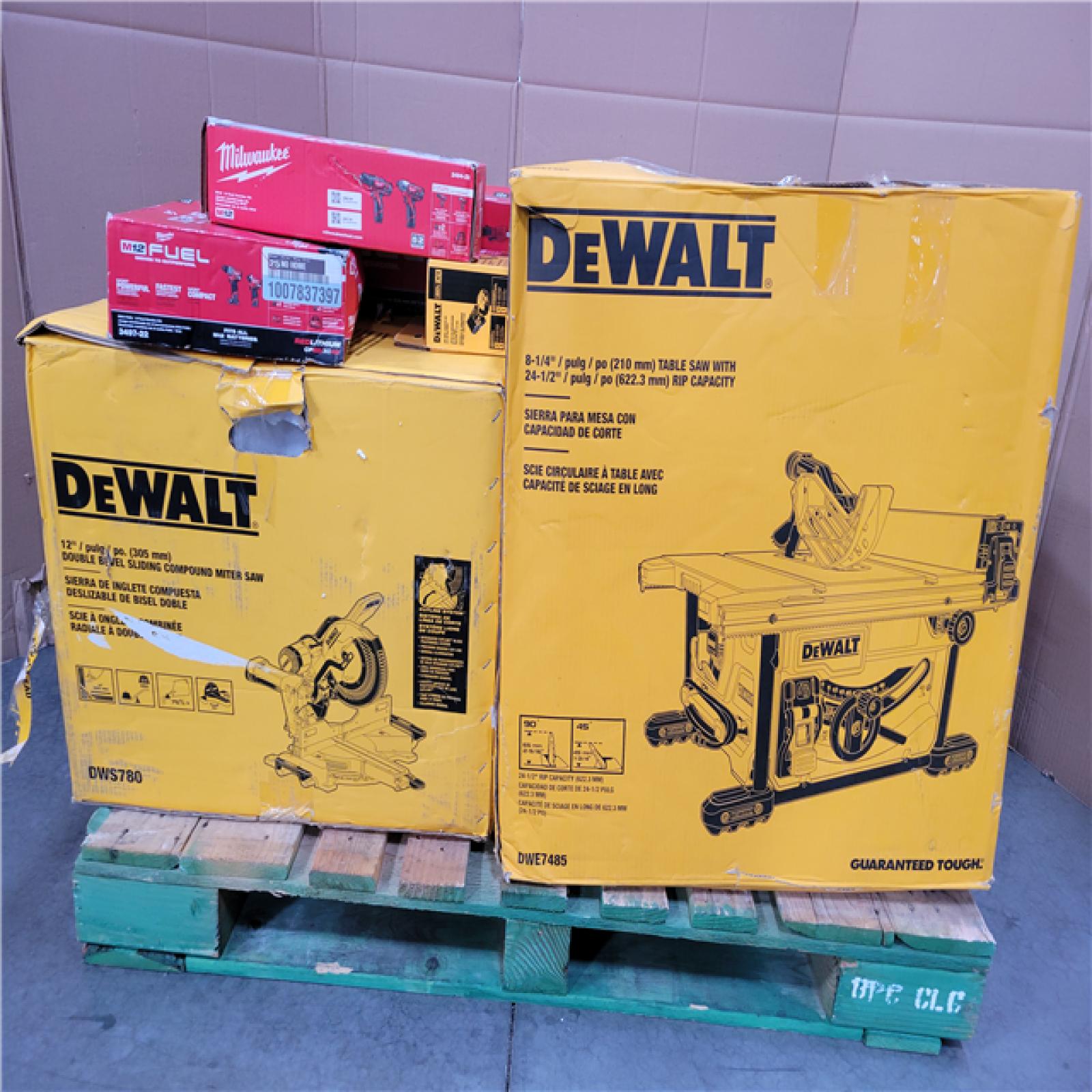 CALIFORNIA AS-IS TOOL PALLET