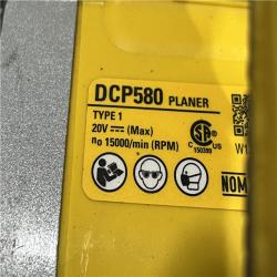 AS-IS DEWALT 20V MAX XR Cordless Brushless 3-1/4 in. Planer (Tool Only)