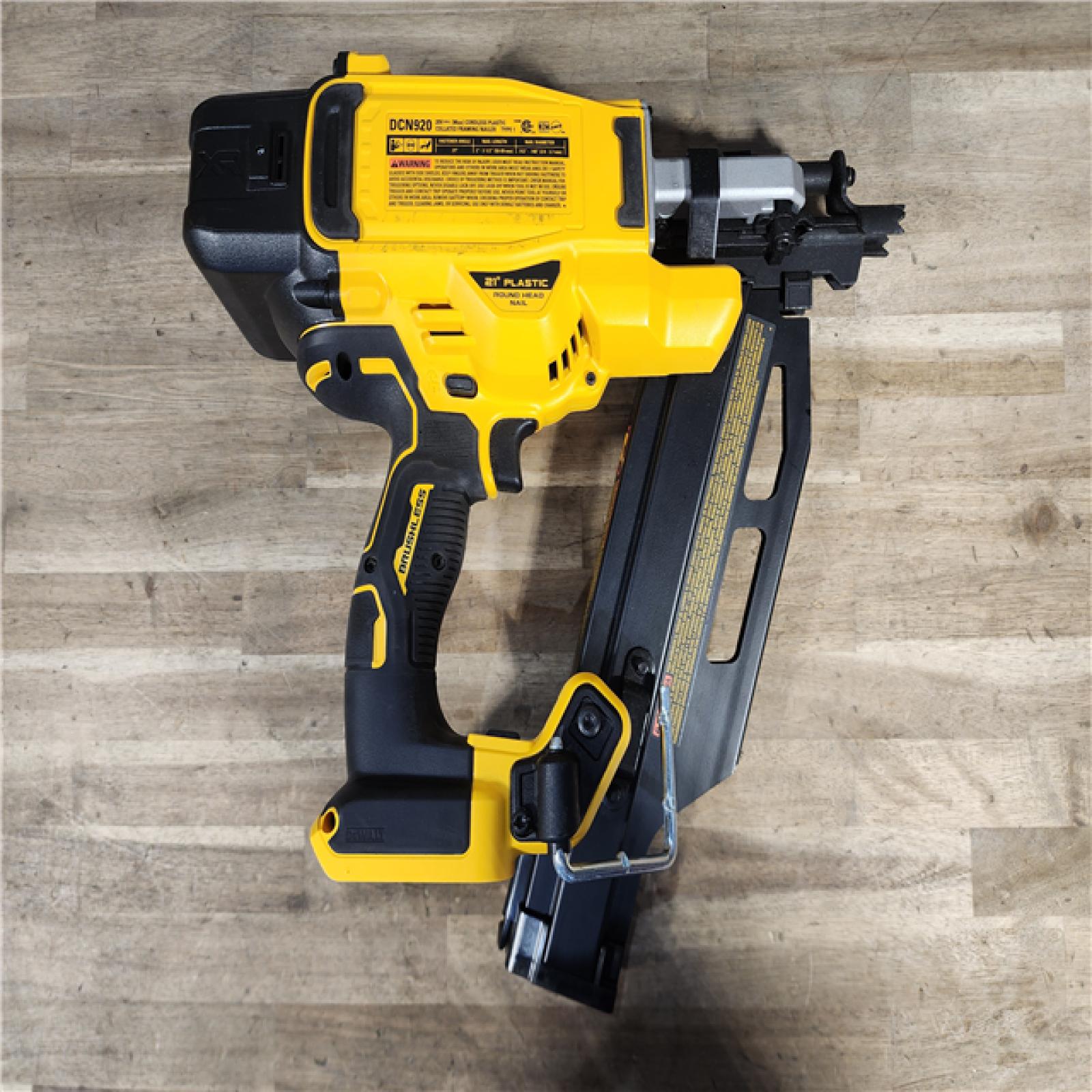 HOUSTON LOCATION - AS-IS DEWALT 20-Volt 21° Cordless Framing Nailer (Tool-Only)