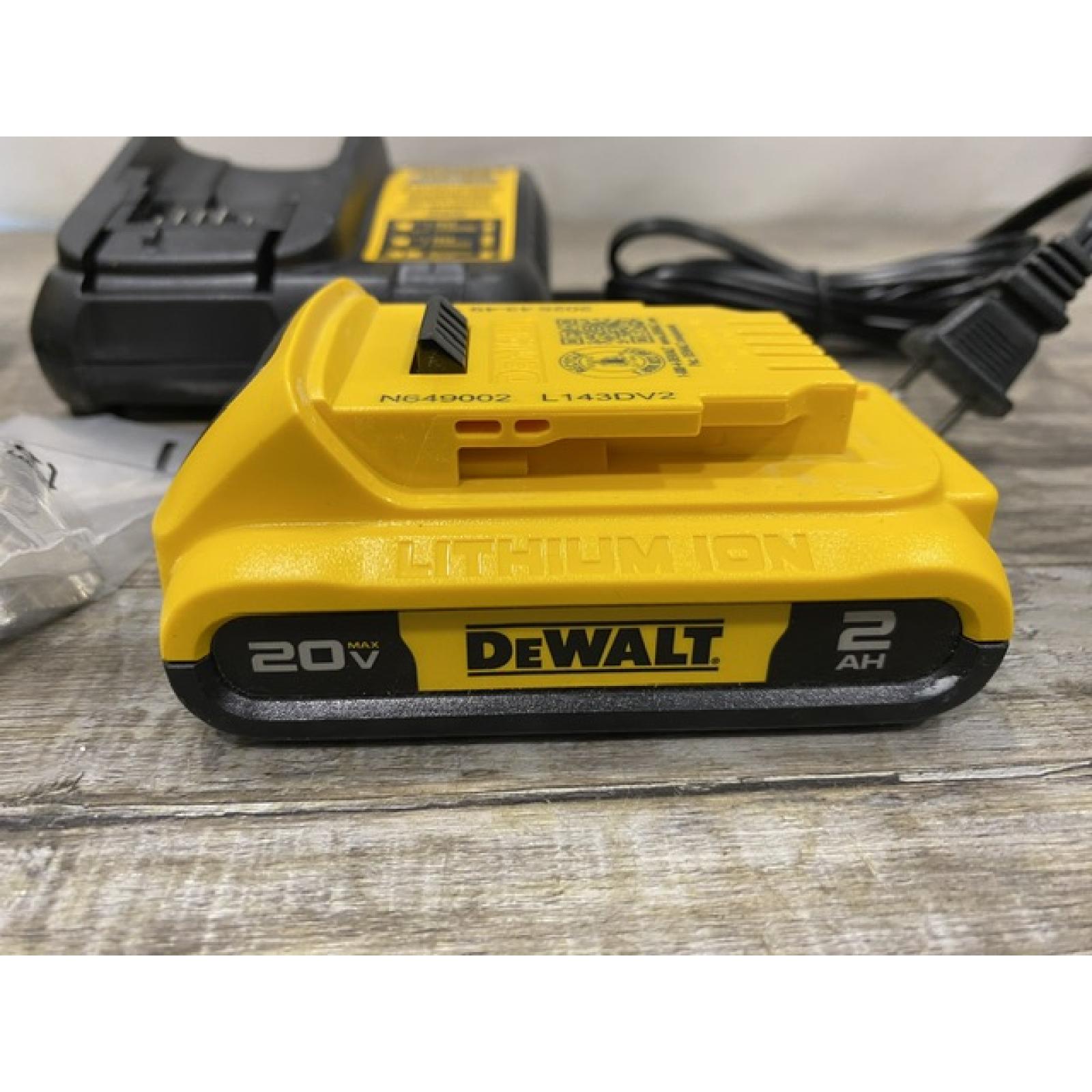 AS-IS DEWALT Atomic 20V Max Lithium-Ion Brushless Cordless Compact 1/4 in. Impact Driver Kit