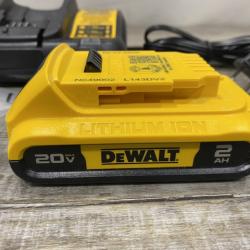 AS-IS DEWALT Atomic 20V Max Lithium-Ion Brushless Cordless Compact 1/4 in. Impact Driver Kit