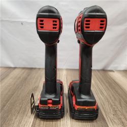 AS-IS- Milwaukee 18V Cordless Brushed 2-Tool Drill/Driver and Impact Driver Kit