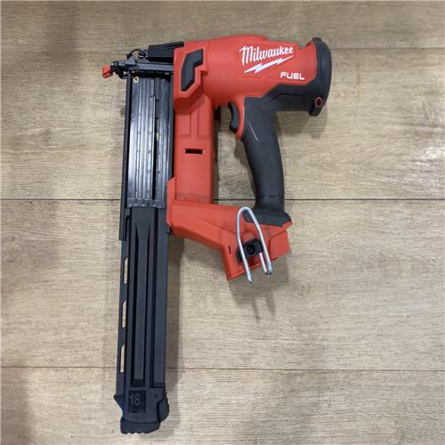 AS-IS Milwaukee FUEL 18-Volt Lithium-Ion Brushless Cordless Gen II 18-Gauge Brad Nailer (Tool-Only)
