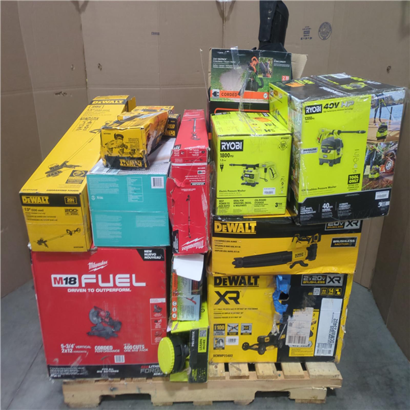 CALIFORNIA AS-IS TOOL PALLET