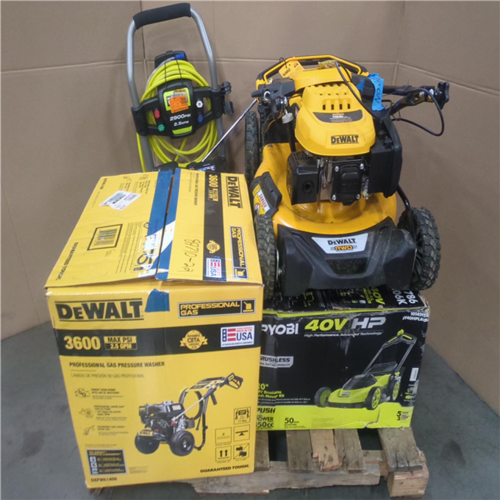 CALIFORNIA AS-IS OUTDOOR POWER EQUIPMENT