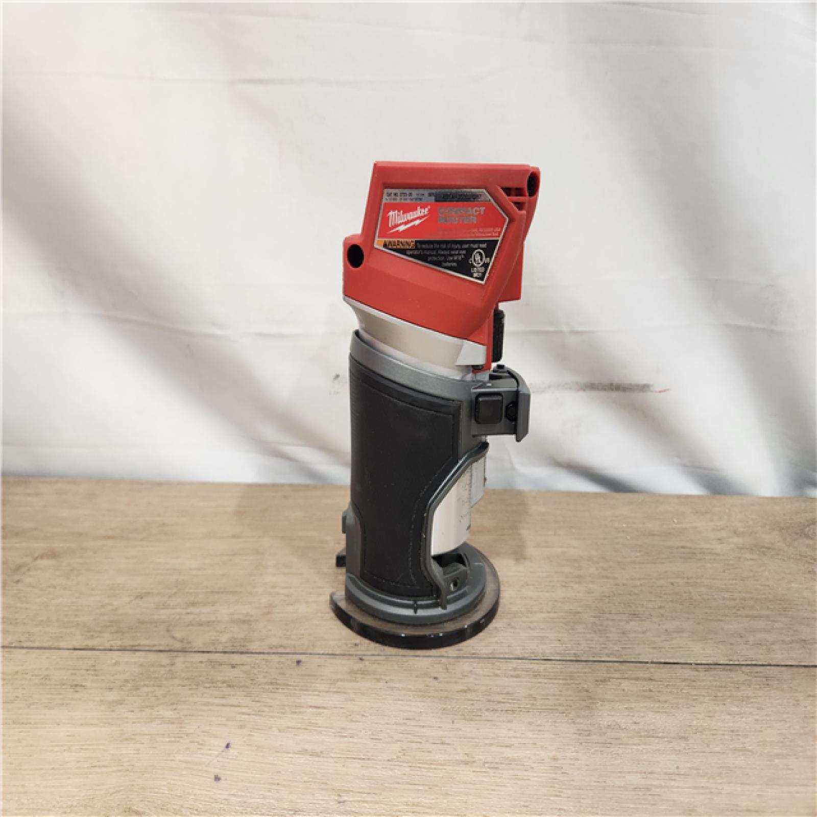 AS-IS- Milwaukee M18 FUEL Compact Router (Tool Only)