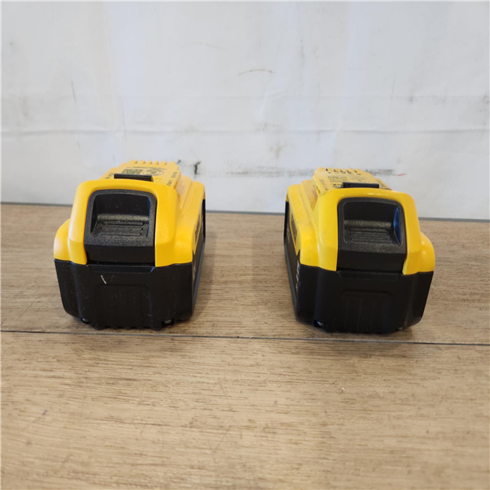 AS-IS- DEWALT 20V MAX Lithium-Ion 5.0Ah Battery (2-Pack)