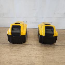 AS-IS- DEWALT 20V MAX Lithium-Ion 5.0Ah Battery (2-Pack)