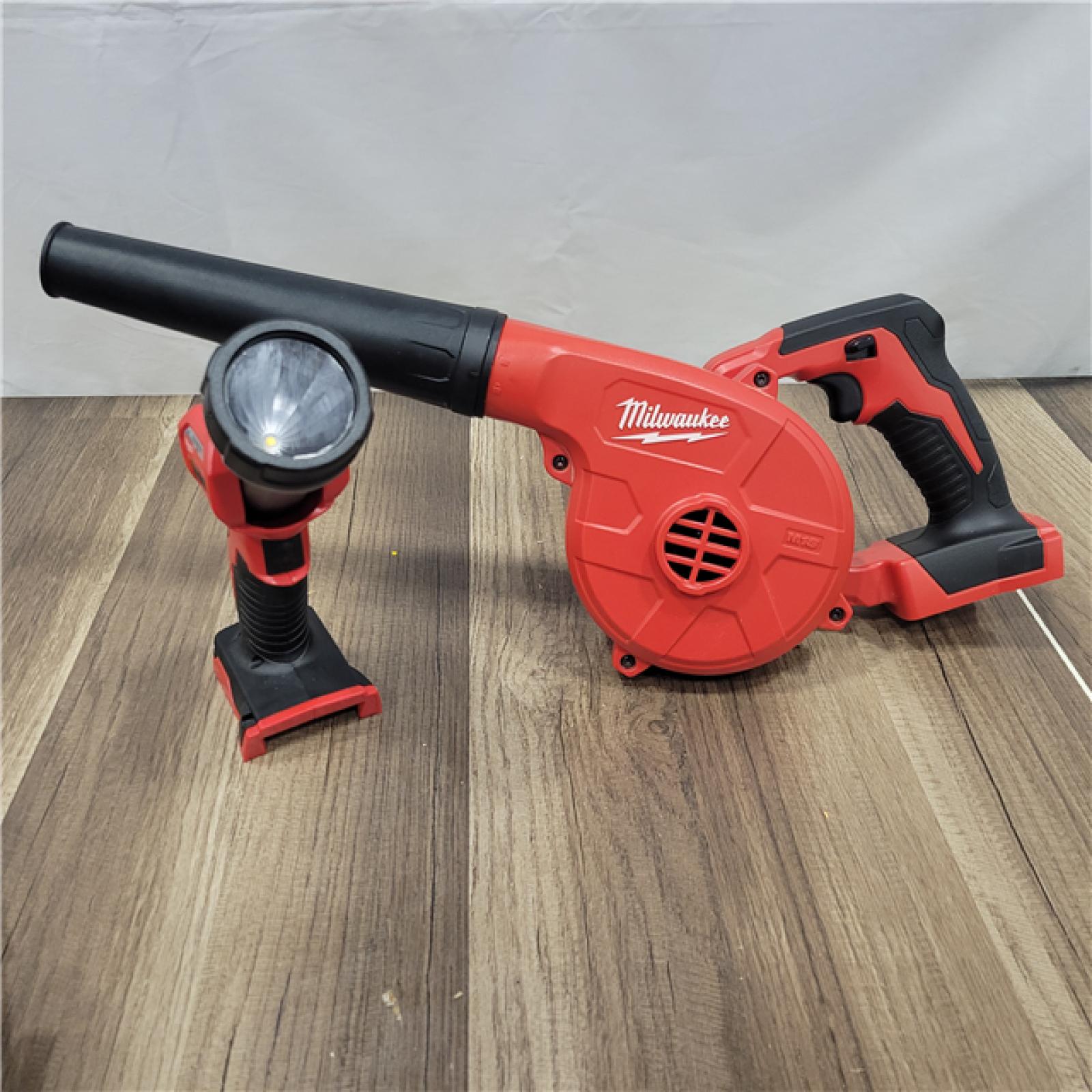 AS-IS Milwaukee M18 18-Volt Lithium-Ion Cordless Combo Kit 9-Tool with 2-Batteries, Charger and Tool Bag