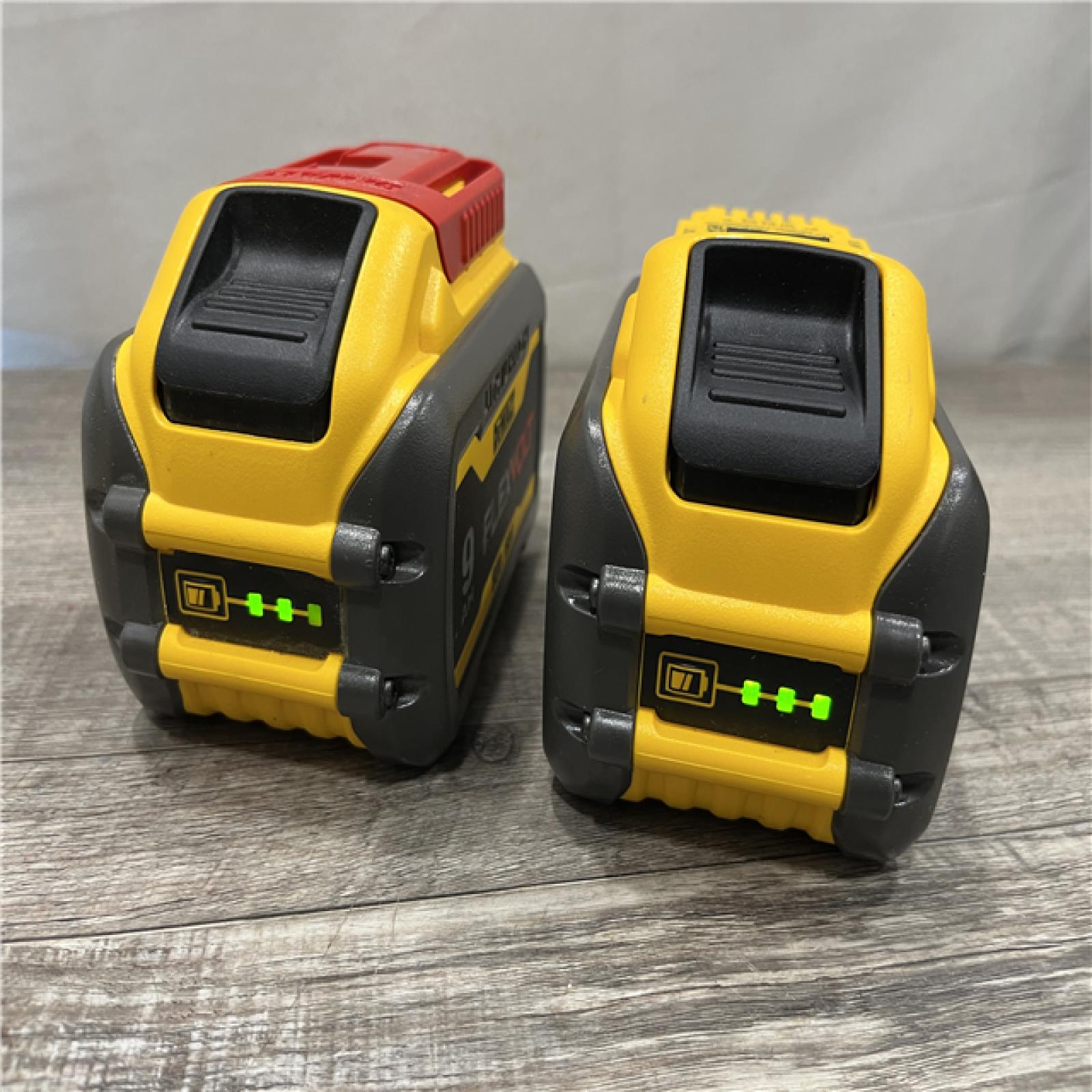 AS-IS DEWALT FLEXVOLT 20-Volt /60-Volt MAX Lithium-Ion 9.0Ah Battery (2-Pack)