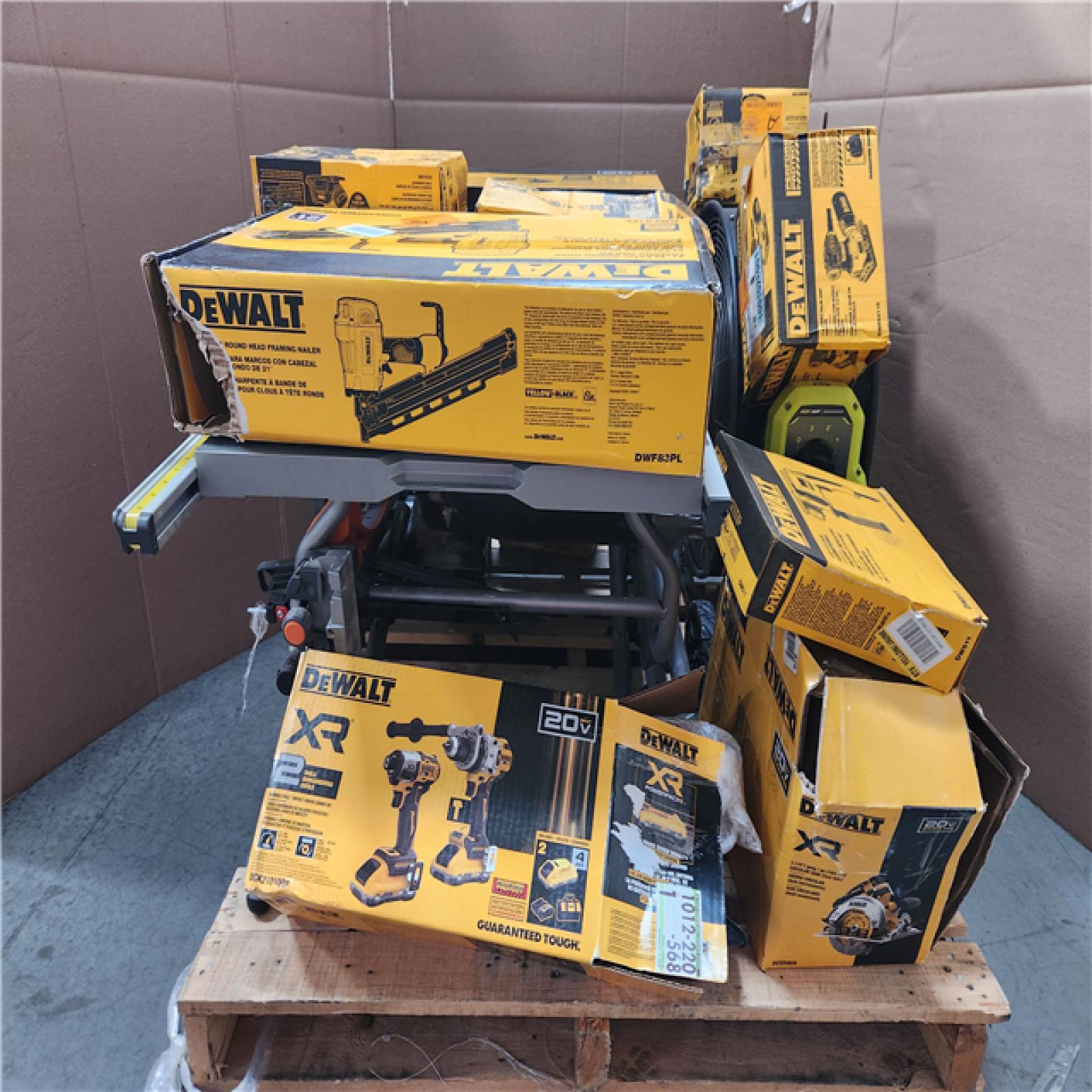 CALIFORNIA AS-IS TOOL PALLET