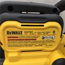 AS-IS DeWalt DCHT821B 22 in. 20V Cordless Hedge Trimmer (Tool-Only)