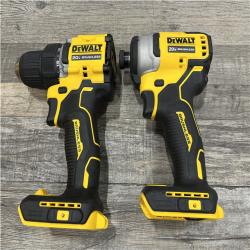 AS-IS DEWALT ATOMIC 20-Volt MAX Lithium-Ion Cordless Combo Kit