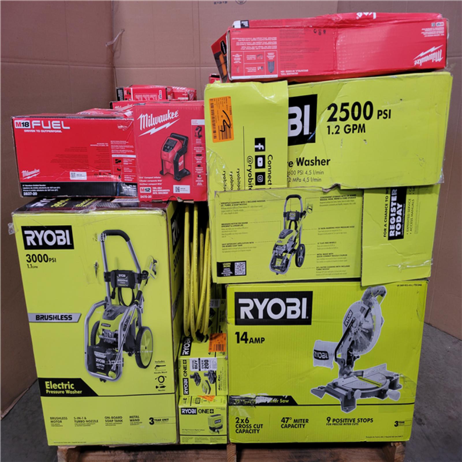 CALIFORNIA AS-IS TOOL PALLET