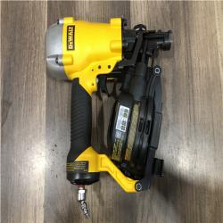 AS-IS DEWALT 1-3/4 in. 15 Degree Pneumatic Coil Roofing Nailer