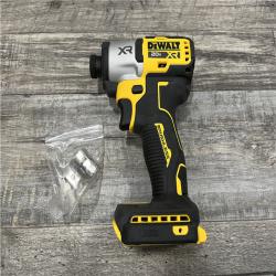 AS-IS DEWALT 20-Volt Maximum XR Cordless Brushless 1/4 in. 3-Speed Impact Driver (Tool-Only)