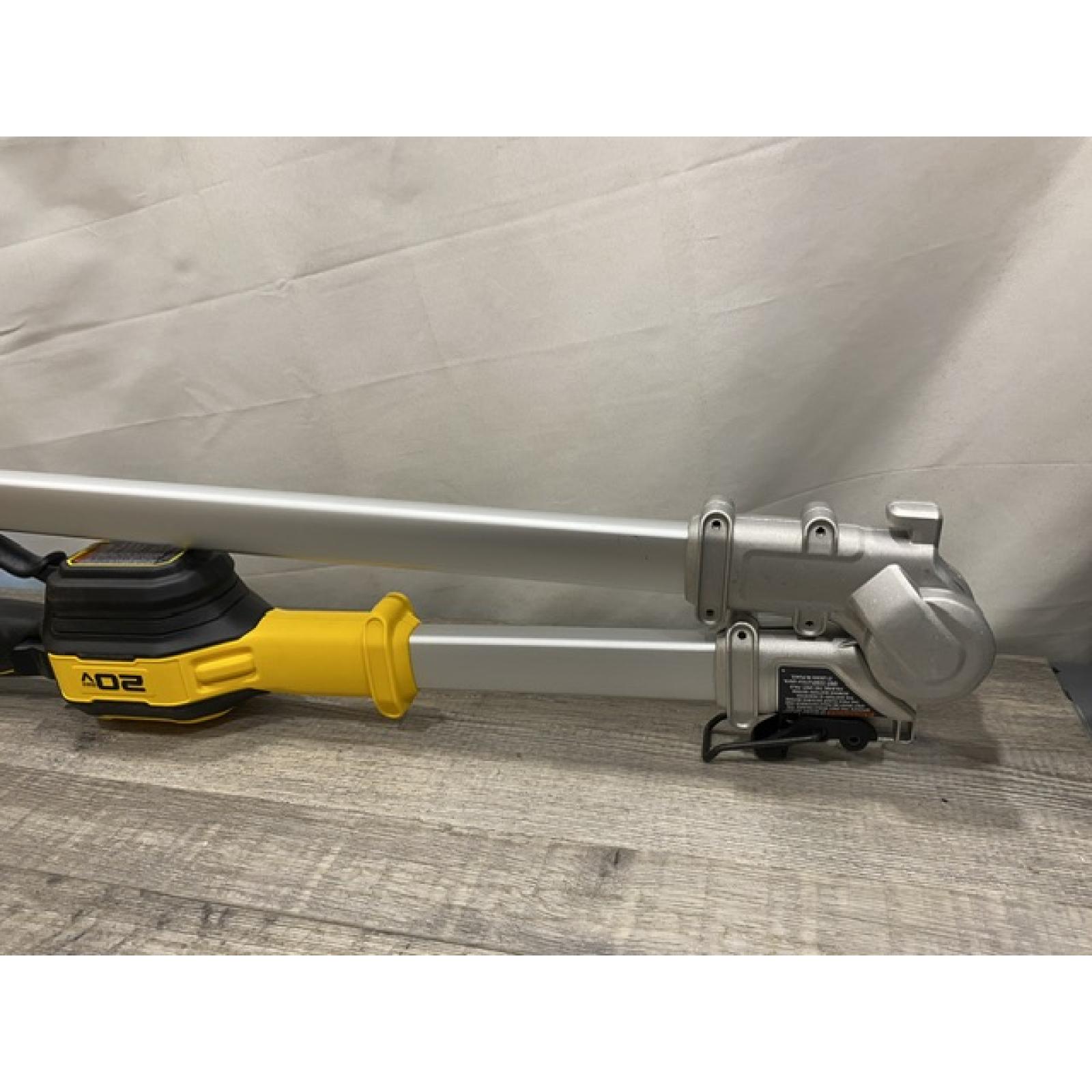 AS-IS DEWALT 20V MAX 14 in. Brushless Cordless Battery Powered Foldable String Trimmer Kit