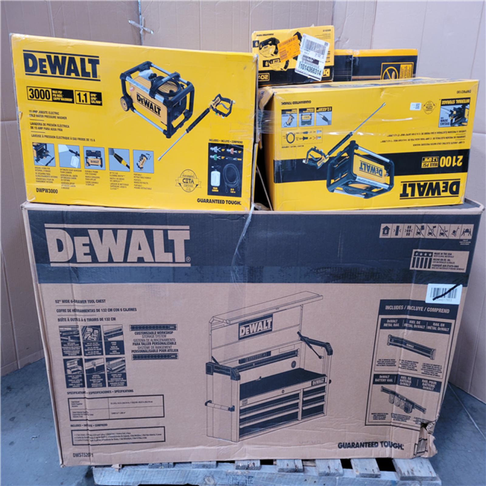 CALIFORNIA AS-IS TOOL PALLET