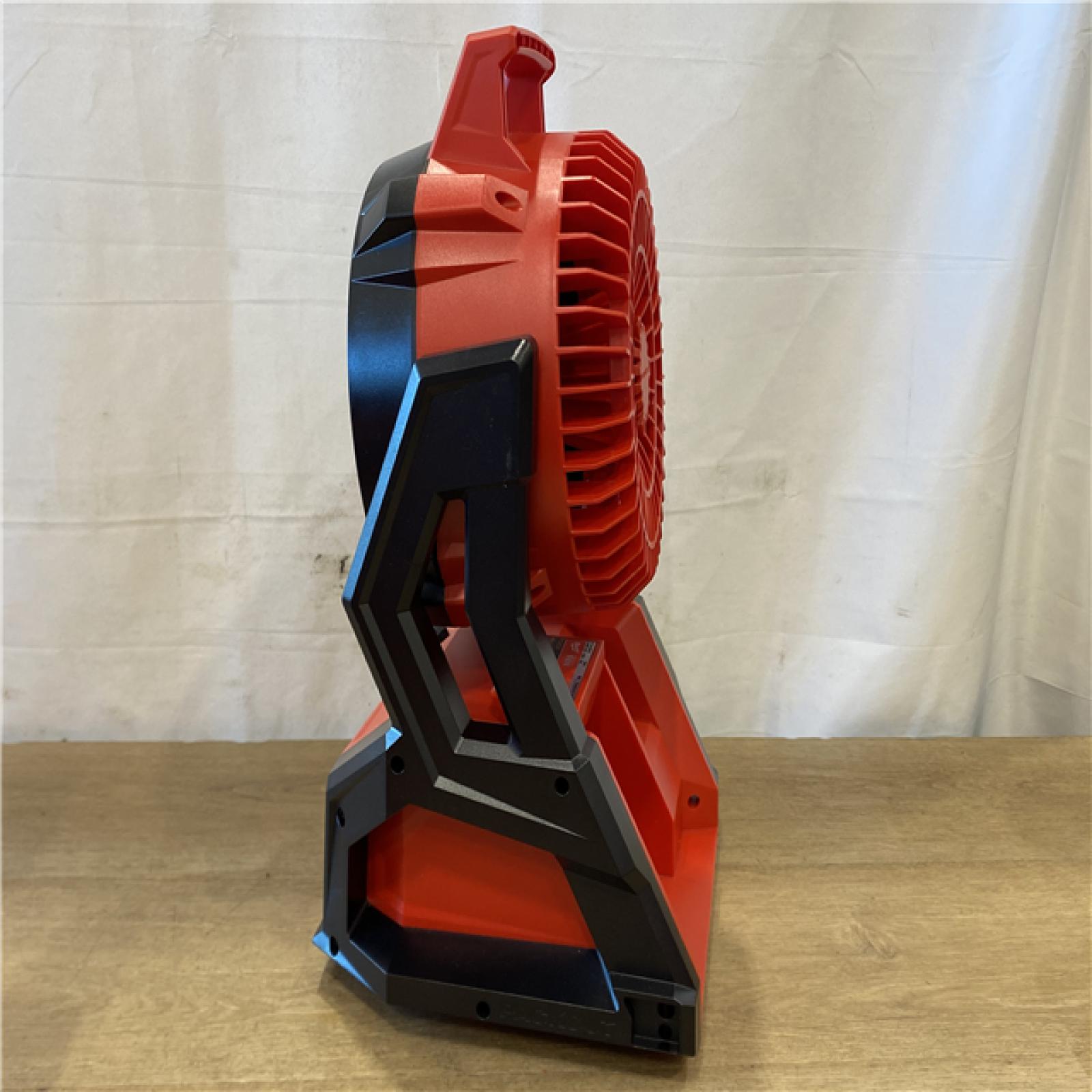 AS-IS Milwaukee 18-Volt Lithium-Ion Brushless Cordless PACKOUT Jobsite Fan (Tool-Only)