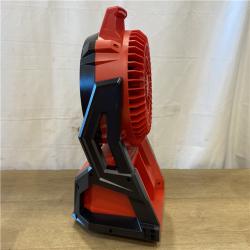 AS-IS Milwaukee 18-Volt Lithium-Ion Brushless Cordless PACKOUT Jobsite Fan (Tool-Only)