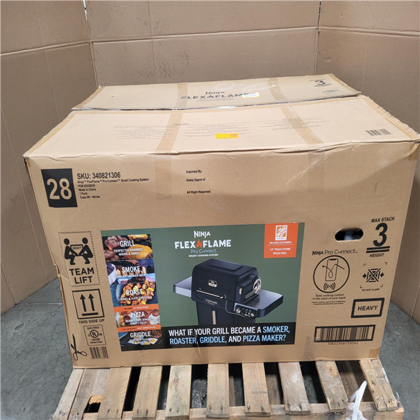 CALIFORNIA NEW NINJA FLEXFLAME PRO CONNECT SMART COOKING SYSTEM