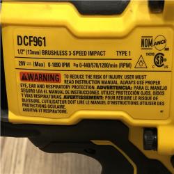 AS-IS DEWALT 20V 1/2 in. High Torque Impact Wrench (Tool Only)