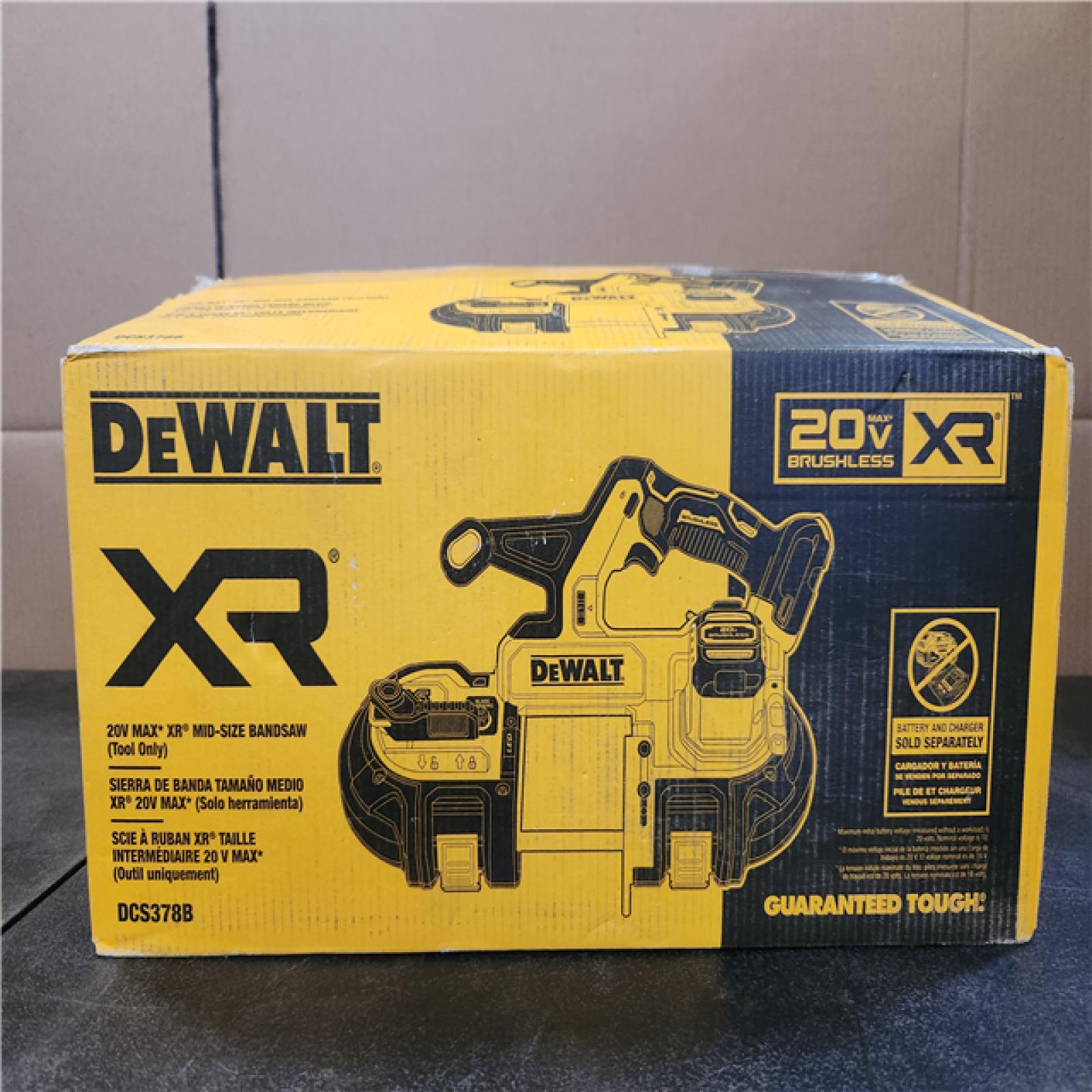 Phoenix DEWALT 20-Volt MAX 3-3/8 in. Cordless Brushless Bandsaw (Tool-Only)
