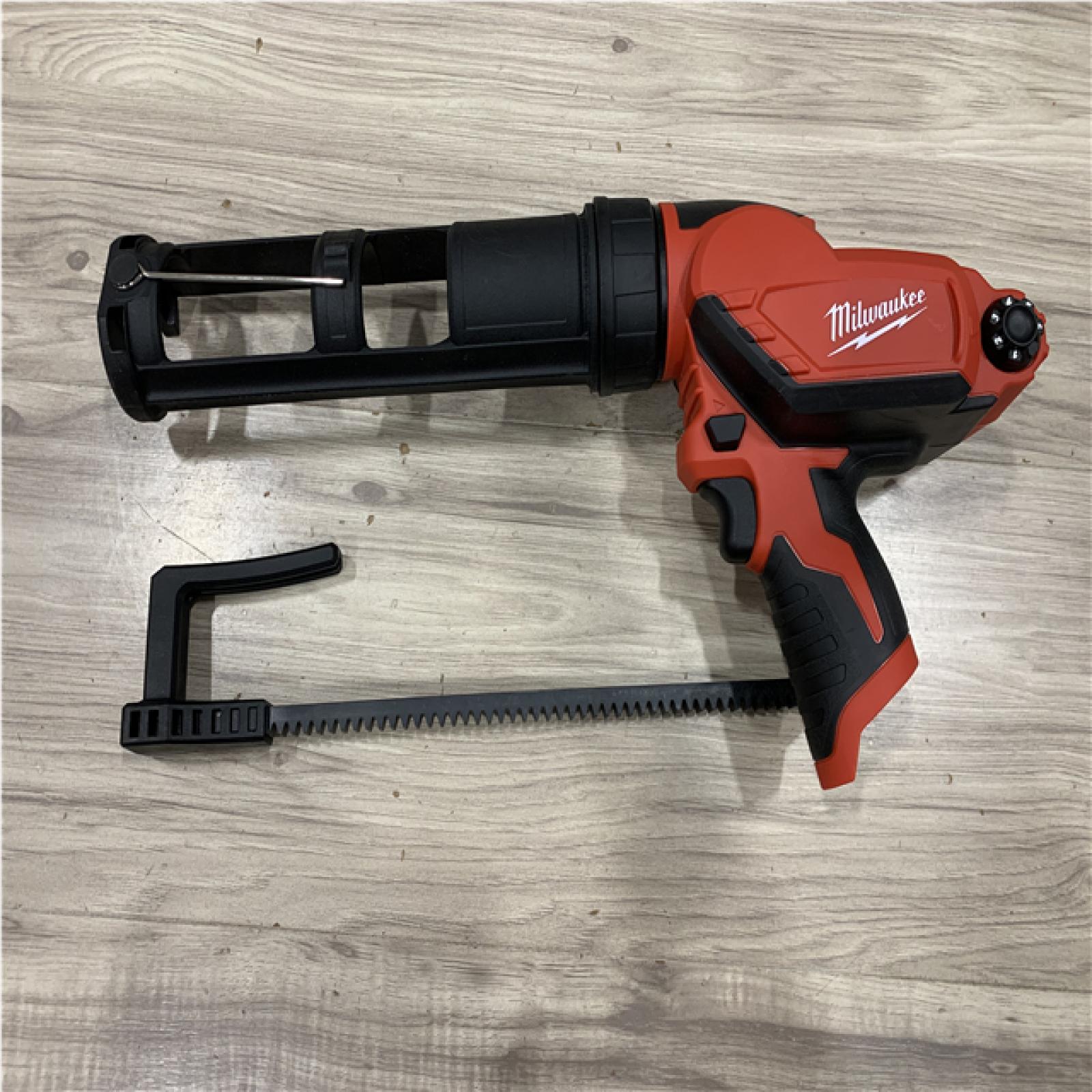 AS-IS Milwaukee 12V Lithium-Ion Cordless 10 oz. Adhesive and Caulk Gun (Tool-Only)