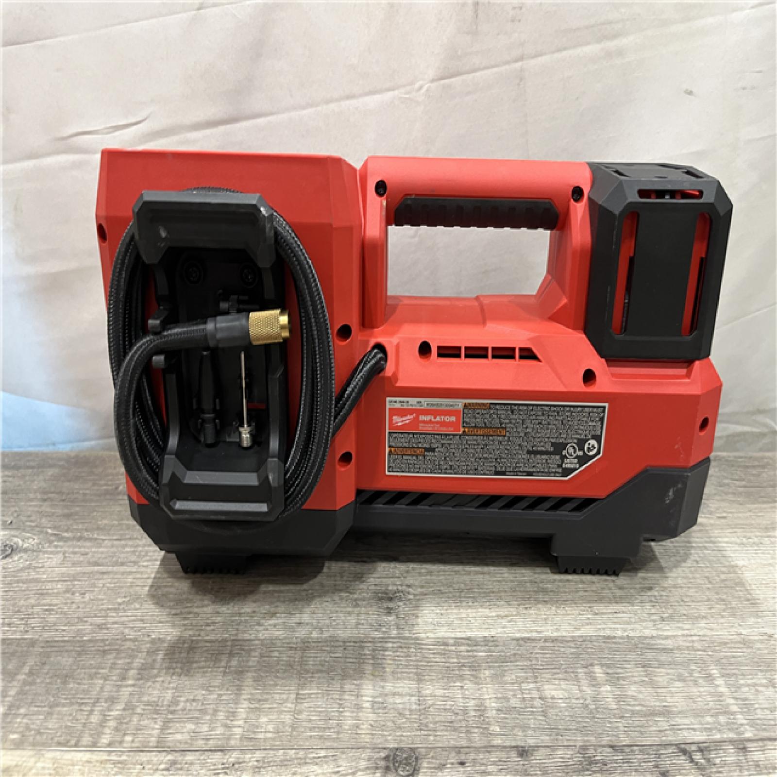AS-IS Milwaukee 18-Volt Lithium-Ion Cordless Electric Portable Inflator (Tool-Only)