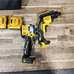 HOUSTON LOCATION - AS - IS DEWALT 2 TOOL COMBO KIT W/ (2) BATTERY & CHARGER