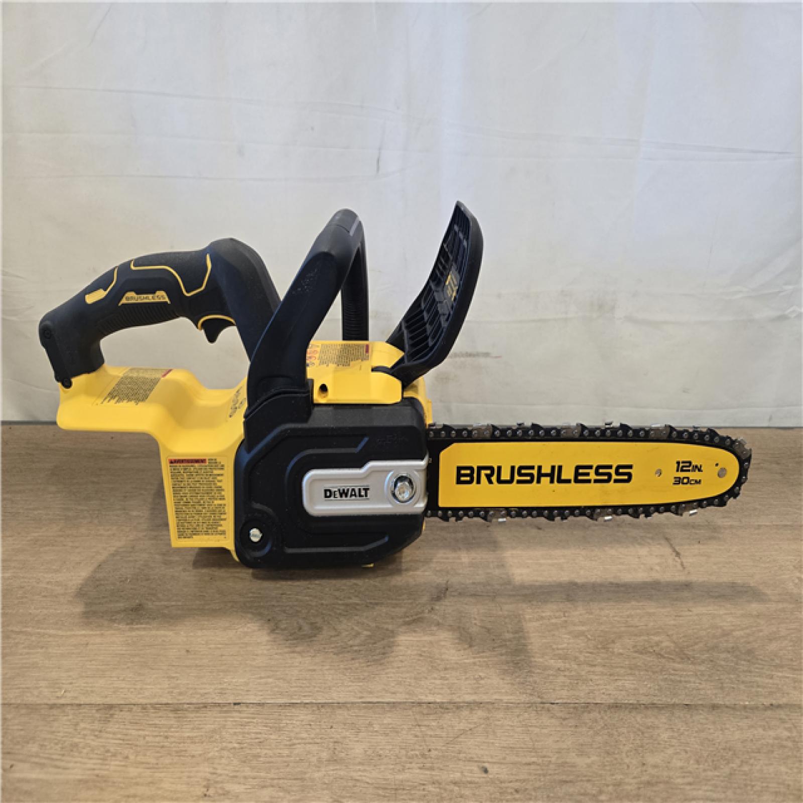AS-IS DEWALT 20V MAX 12 in. Cordless Chainsaw (Tool Only)