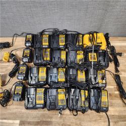 HOUSTON LOCATION - AS-IS DEWALT BATTERY CHARGER PACK QTY - 20